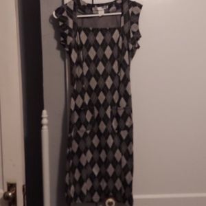 Argyle dress